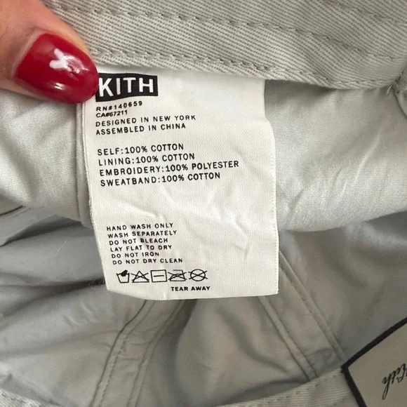 Kith Light Gray Women's Hat - Picture 5 of 5